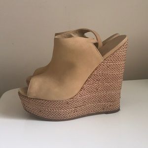 Size 9 Peep-toe Aldo wedges